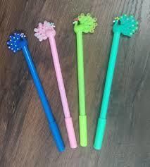 Crayon gel paon
