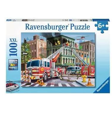 Casse-tête 100 pièces Ravensburger - Les pompiers