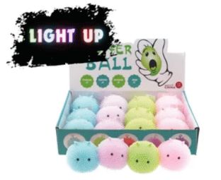 Balle puffy avec lumière