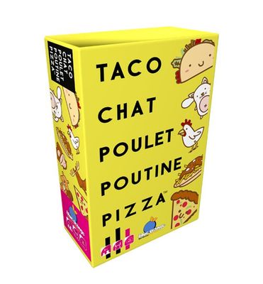 Taco chat poulet poutine pizza (Fr)