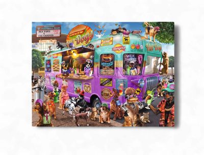 Casse-tête 300 pièces Ravensburger - Chiens branchés
