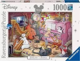 Casse-tête 1000 pièces Ravensburger Disney - Les Aristochats