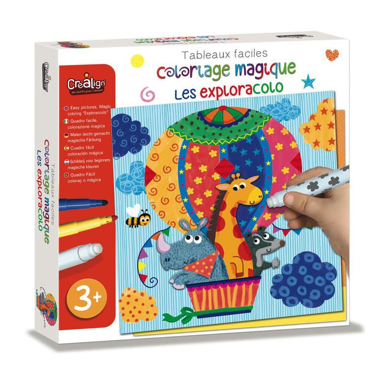 Coloriage magique exploracolo