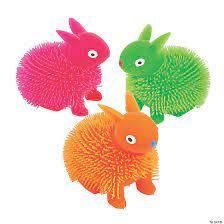 Pastel puffer rabbit