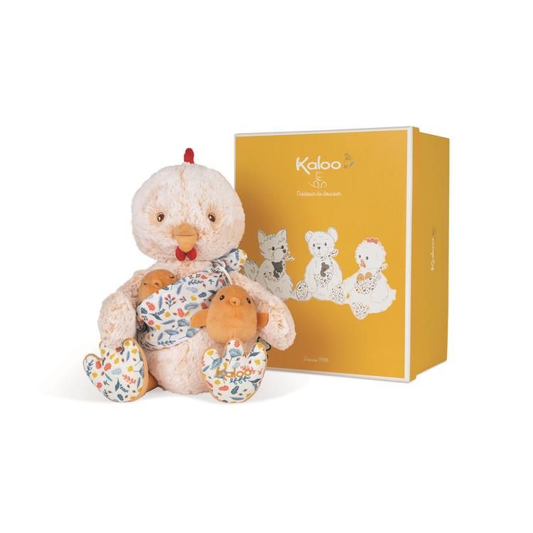 Peluche papa poule paul