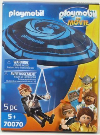 Playmobil 70070 - Movie Rex dasher et parachute