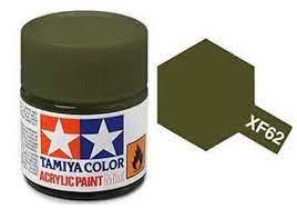 Peinture Tamiya olive terne XF-62