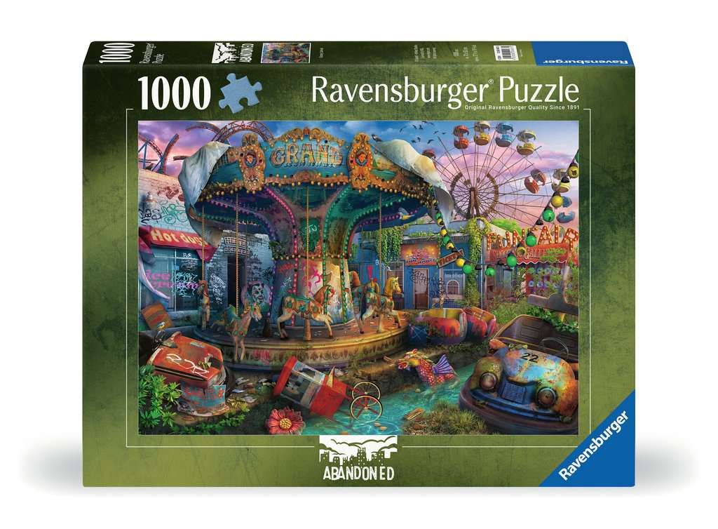 Casse-tête 1000 pièces Ravensburger Abandoned - Carnaval hanté