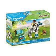 Playmobil 70515 - Cavalier et poney lewitzer