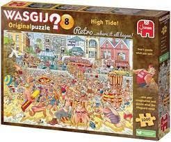 CASSE-TÊTE 1000 PIÈCES WASGIJ ORIGINAL RETRO NO8 - RAZ-DE-MARÉE