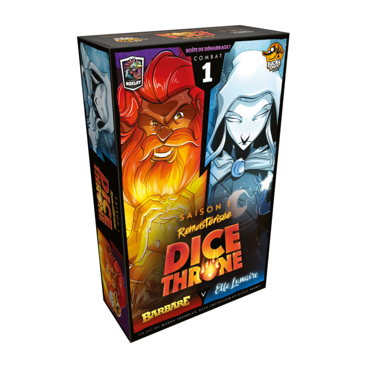 Dice Throne Saison 1: Barbare contre Elfe Lunaire (VF)