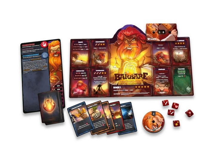 Dice Throne Saison 1: Barbare contre Elfe Lunaire (VF)