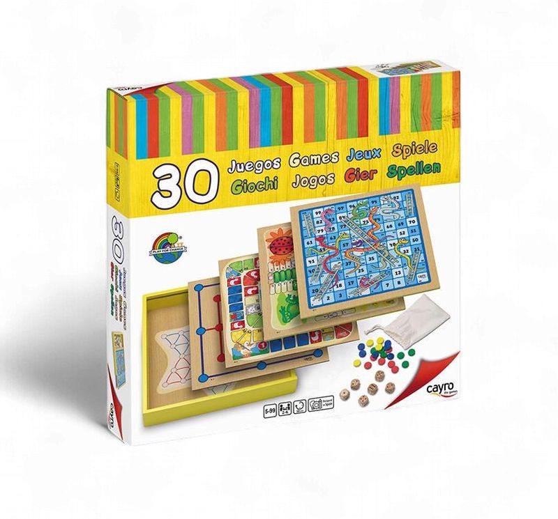 Cayro - 30 Jeux en bois (ML)
