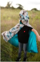Costume cape vélociraptor