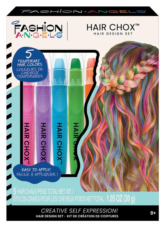 Fashion Angel - Création coiffure 5 crayons pour cheveux
