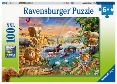 Casse-tête 100 pièces Ravensburger - Animaux de la jungle