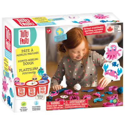 PÂTE À MODELER TUTTI FRUTTI - ENSEMBLE  SCINTILLANT SIRÈNES