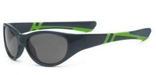 Lunettes de soleil 4 ans fashion verte/Noir