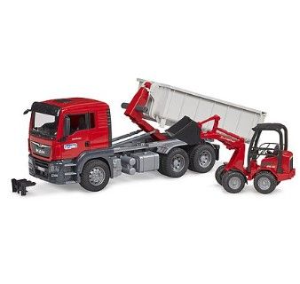 Bruder 03767 - Man tgs camion avec chargeur compact
