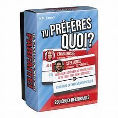 TU PRÉFÈRES QUOI ?