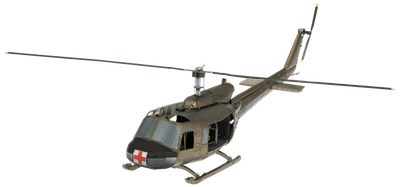 METAL EARTH - UH-1 HUEY HÉLICOPTÈRE