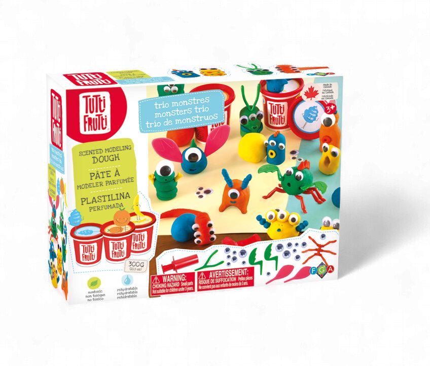 Pâte à modeler Tutti Frutti - Hamburger