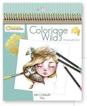 Cahier de coloriage wild NO3