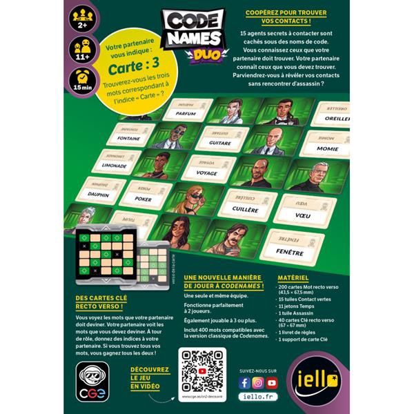 Codenames Duo (VF)