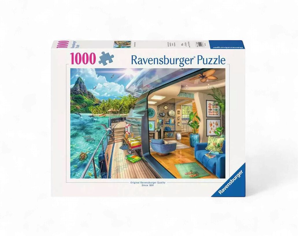 Casse-tête 1000 pièces Ravensburger - Croisière dans les tropiques