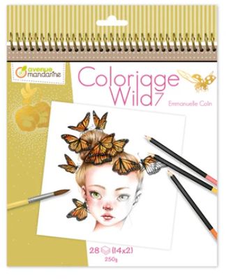 Carnet de coloriage wild NO7