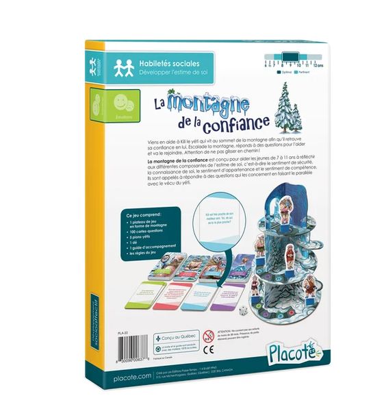 Placote -  La montagne de la confiance (Développer l'estime de soi)