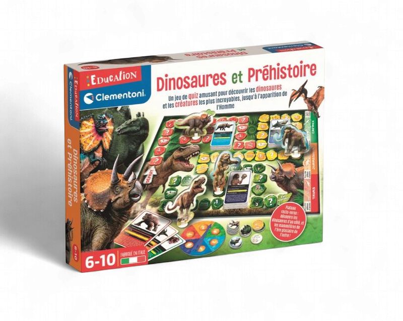 ÉDUCATION - DINOSAURES ET PRÉHISTOIRE