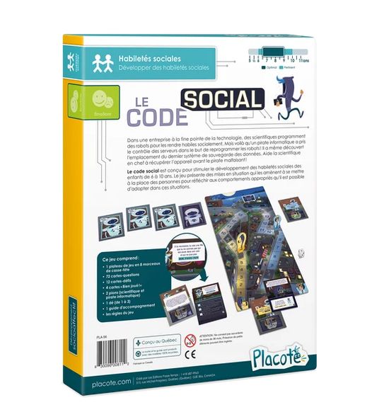 Placote -  Le code social (Habiletés sociales)