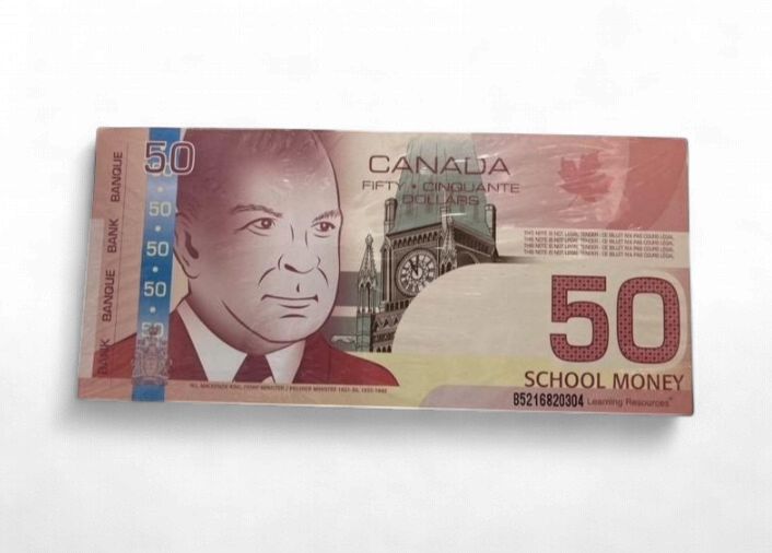 Cinquante billets de 50$