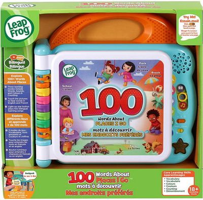 Leap Frog - 100 mots a découvrir mes endroits préférés