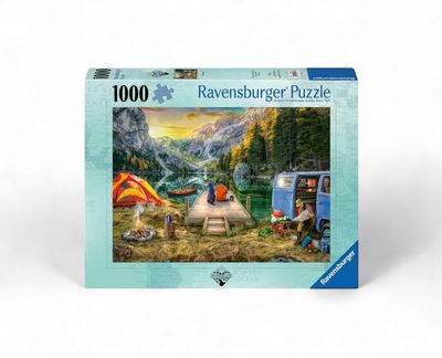 Casse-tête 1000 pièces Ravensburger - Camping calme