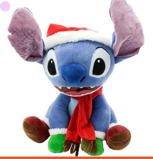 Peluche Stitch de Noël