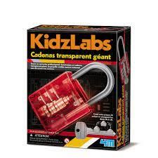 Kidzlab - Cadenas transparent géant