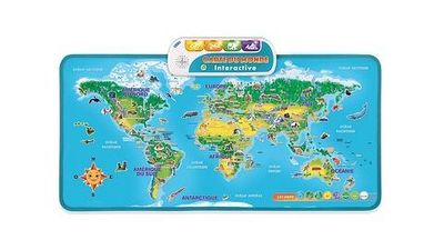 Leap Frog - Carte du monde interactive