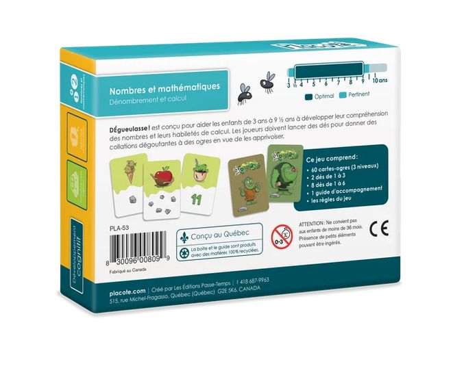 Placote - DÉgueulasse! (Nombres et calculs)