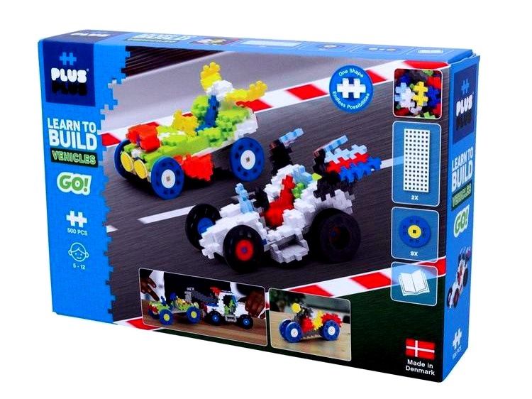 PLUS PLUS GO! APPRENDRE À BÂTIR: VÉHICULES