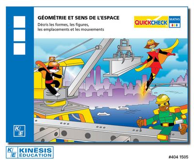 QUICKCHECK - GÉOMÉTRIE ET SENS DE L'ESPACE 3IÈME ANNÉE