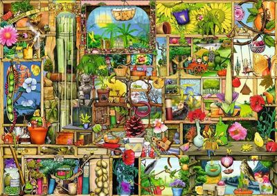 Casse-tête 1000 pièces Ravensburger - Le placard du jardinier