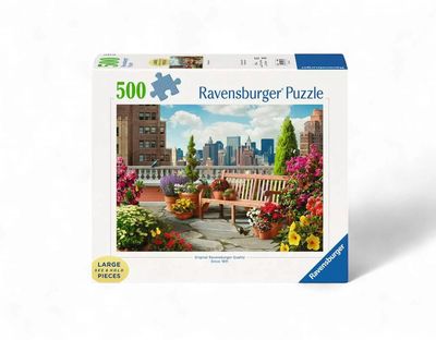 Casse-tête 500 pièces XL Ravensburger - Jardin sur le toit