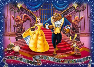 Casse-tête 1000 pièces Ravensburger Disney - La Belle et la Bête