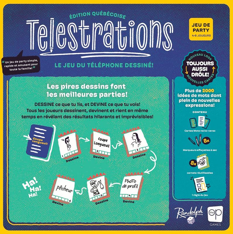 TELESTRATIONS (ESQUISSÉ) nouvelle édition