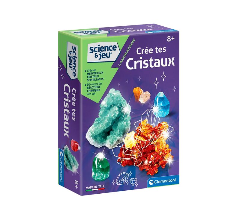 Crée des cristaux