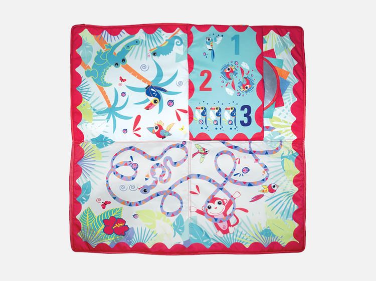 Tapis d'activités jungle Ludi