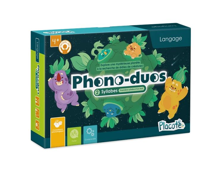 Placote - Phono - duos: Syllabes (Conscience des syllabes)