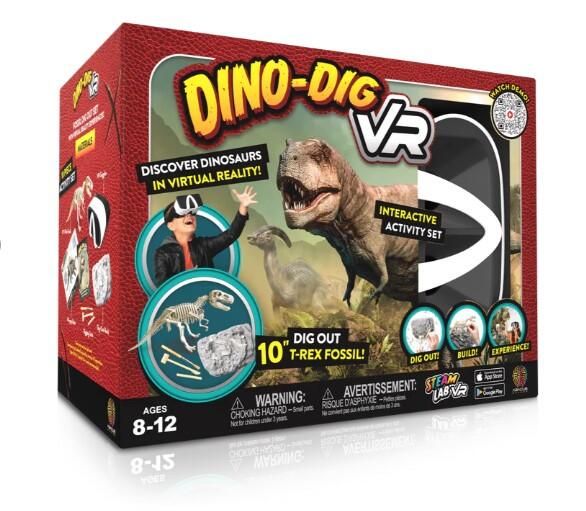 Réalité virtuelle - Fouille dino (Fr)